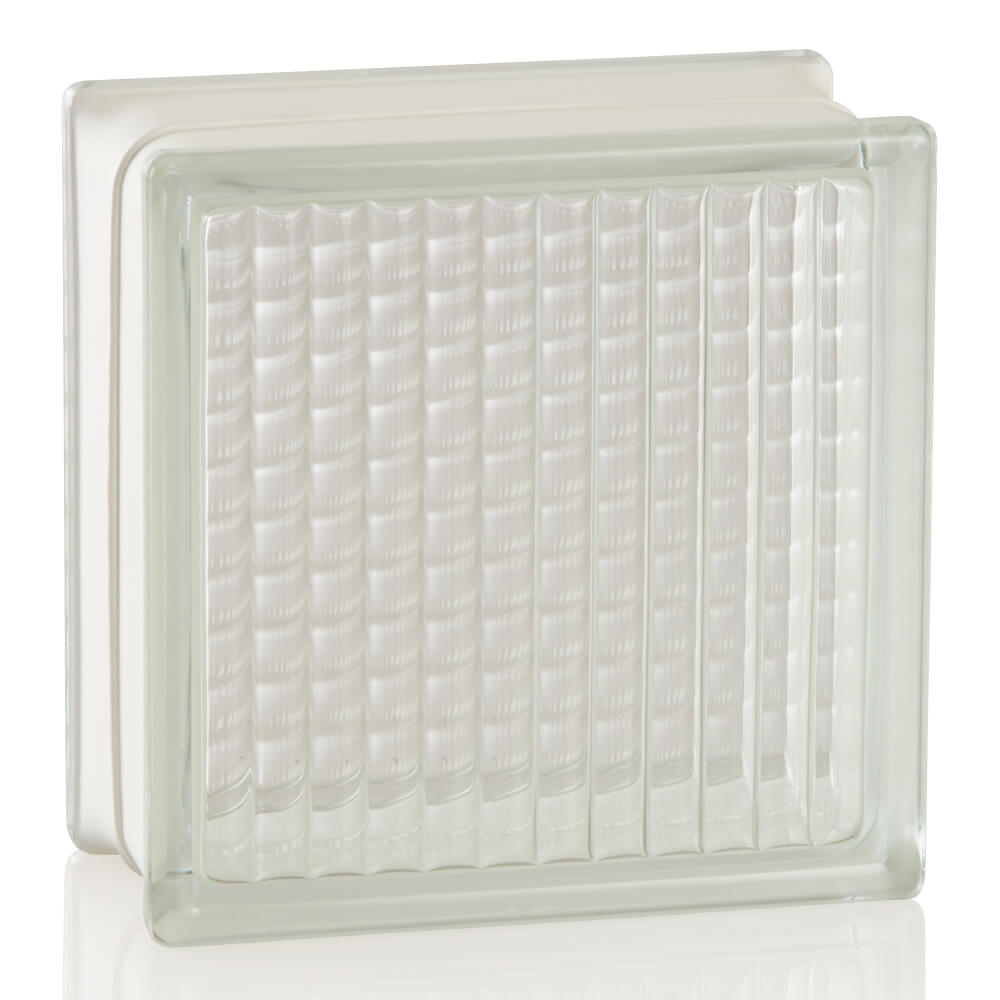 ガラスブロック クロスリブド