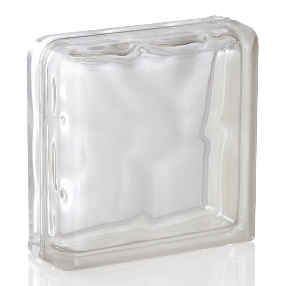 ガラスブロック エンドブロック2面小口化粧 アピカーレ