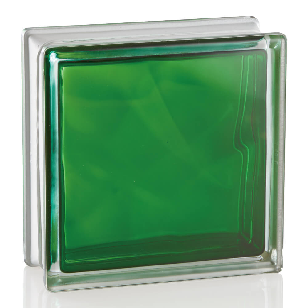 ガラスブロック フォレストグリーン