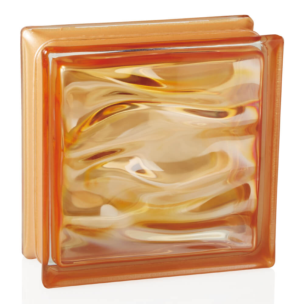 グラデーション ウェービー オレンジ