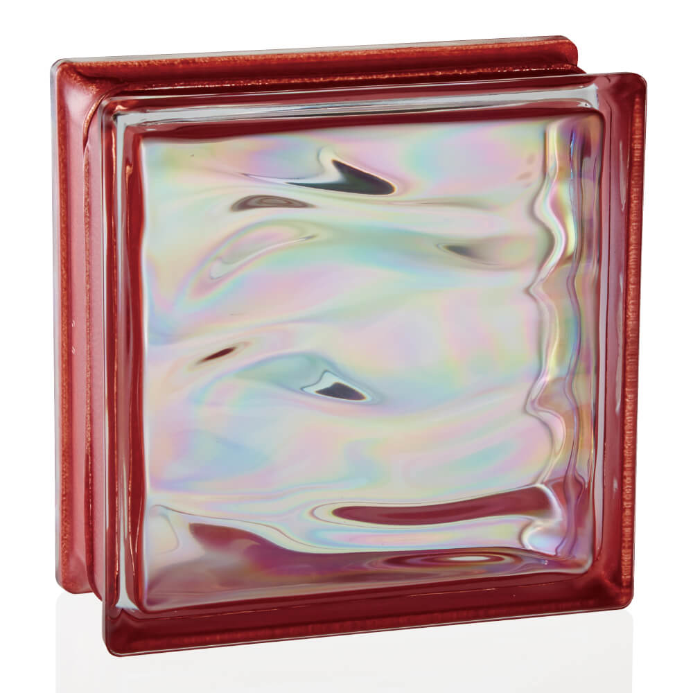 グラデーション ウェービー レッド