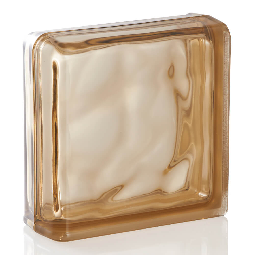 ガラスブロック ブライトブロンズ2面