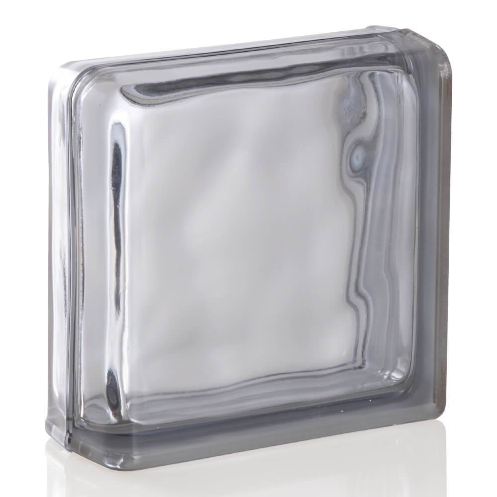 ガラスブロック ブライトグレー2面