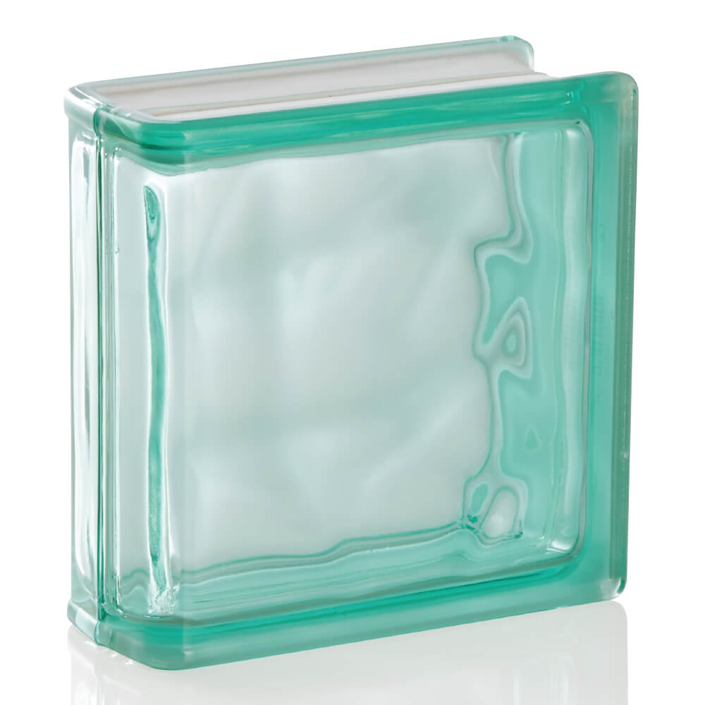 ガラスブロック ブライトグリーン1面