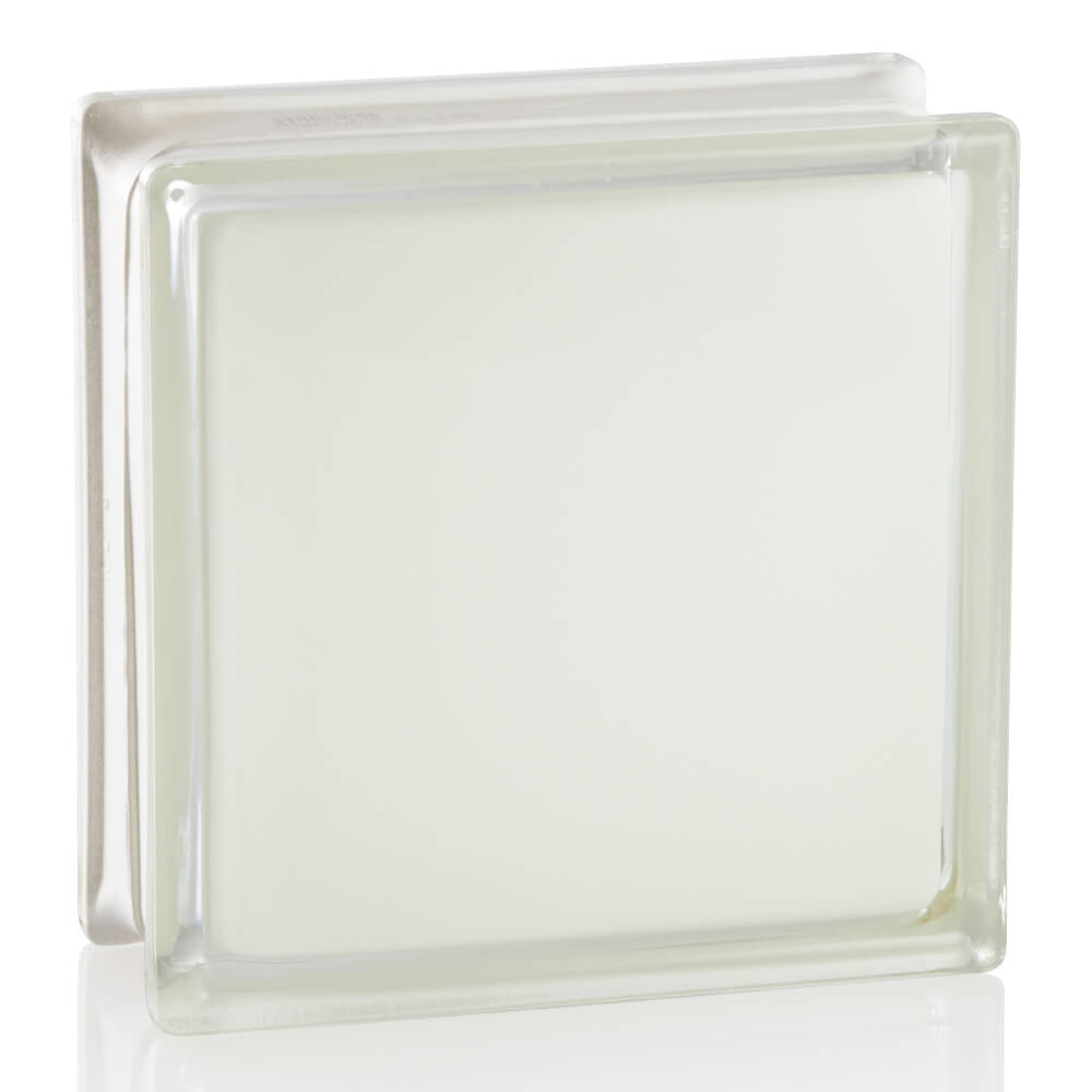 ガラスブロック ミルキー スモーク(両曇り)