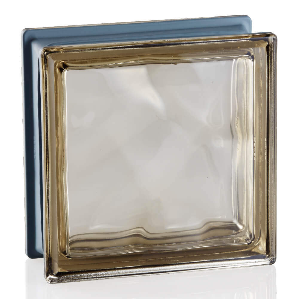 ガラスブロック シエナメタリック1908