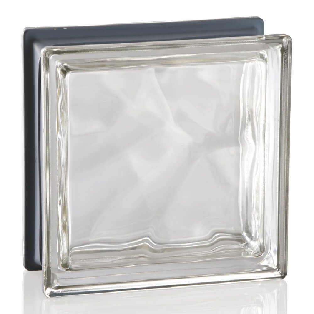 ガラスブロック クリスタルクリアーメタリック1908
