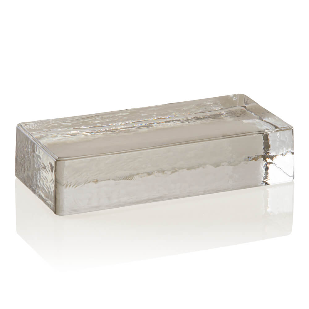 ベネチアンガラスブリック　キューブクリアー