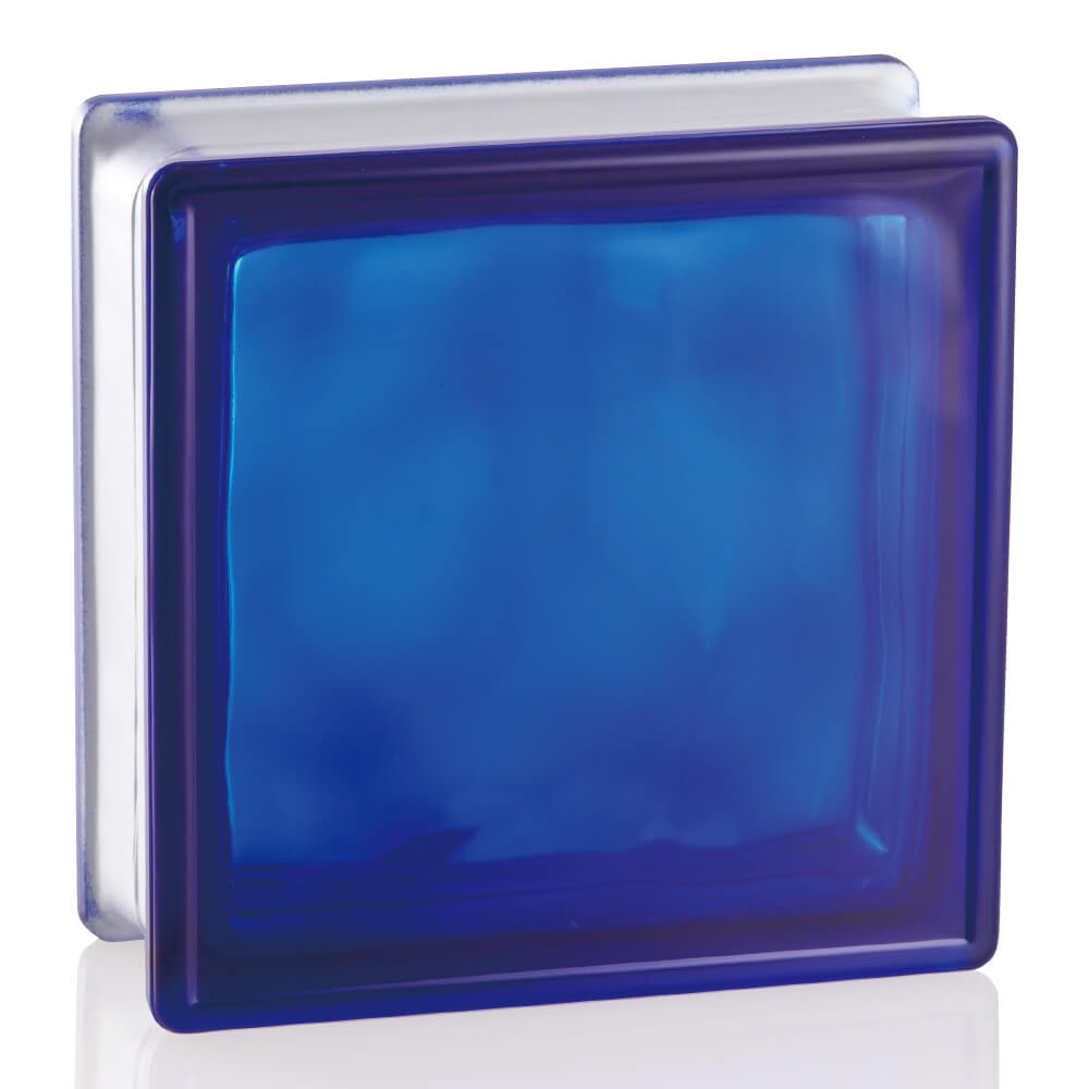 ガラスブロック ブライト コバルトブルー