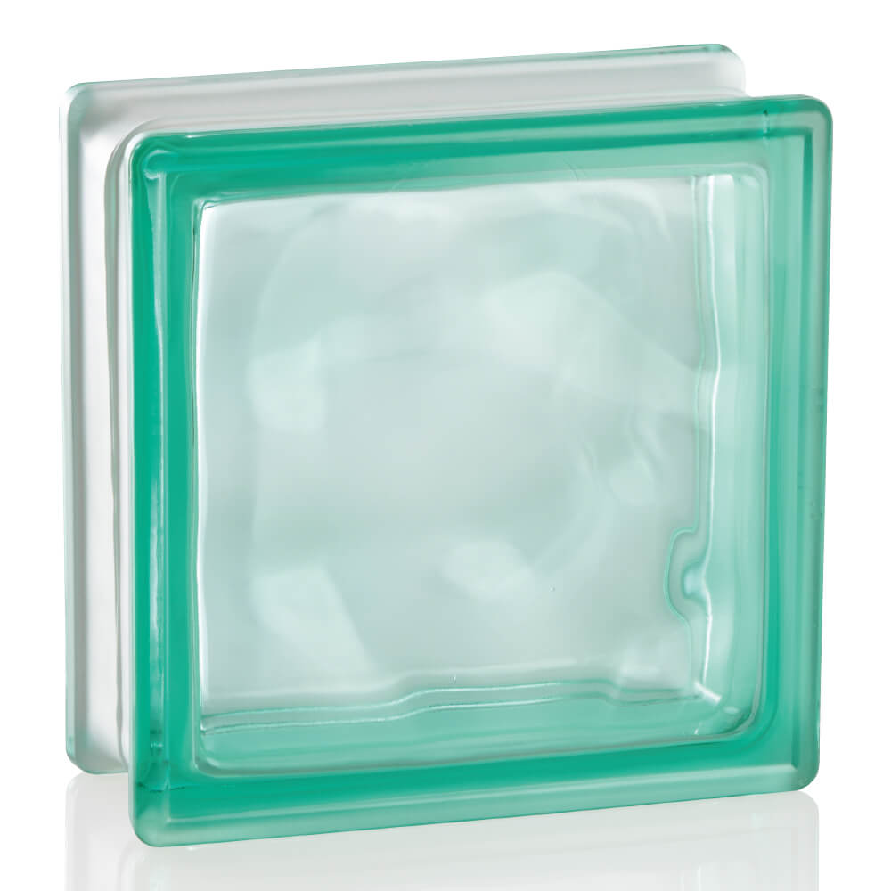 ガラスブロック ブライト グリーン