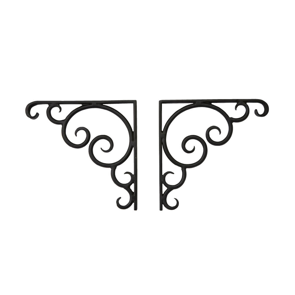 棚受け用L字アングル(壁面固定)(左右1台ずつで1セット) JHIA-V04