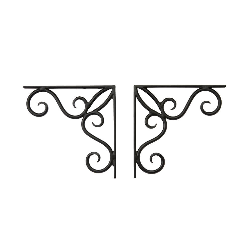 棚受け用L字アングル(壁面固定)(左右1台ずつで1セット) JHIA-V05