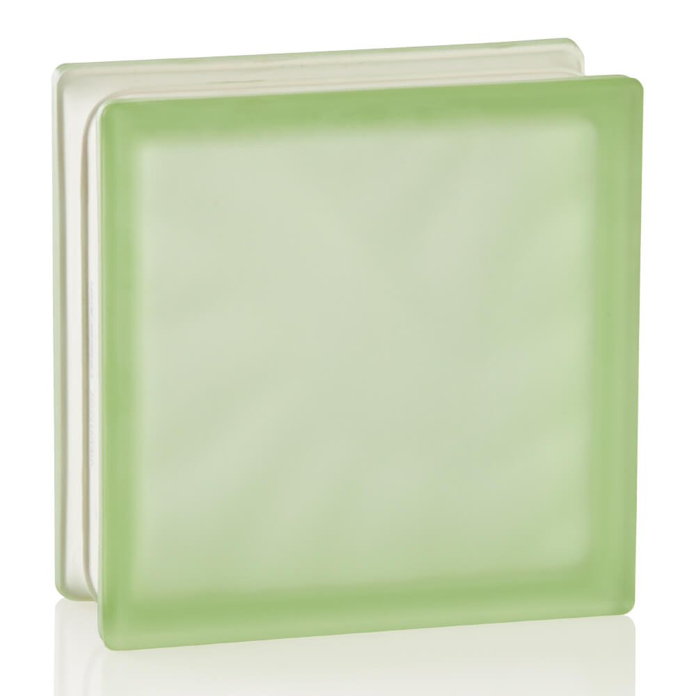 ガラスブロック サハラ グリーン(両曇り)